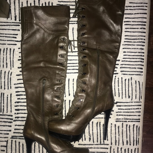 Stuart Weitzman over the knee boots - Picture 4 of 5